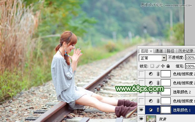 Photoshop调出果子照片唯美的逆光效果