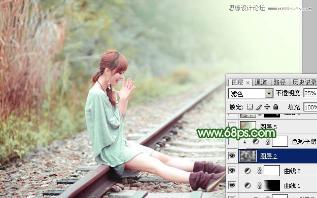 Photoshop调出果子照片唯美的逆光效果