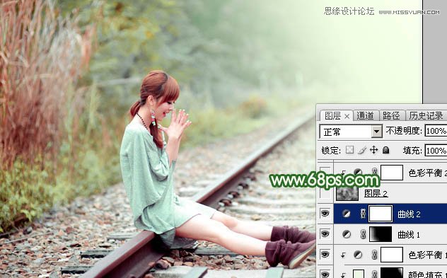 Photoshop调出果子照片唯美的逆光效果