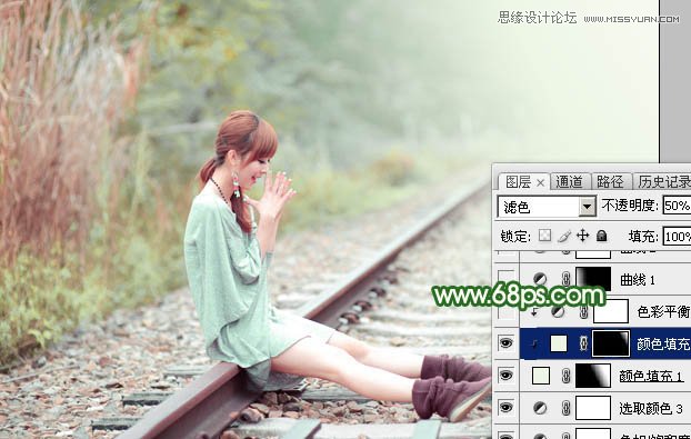 Photoshop调出果子照片唯美的逆光效果