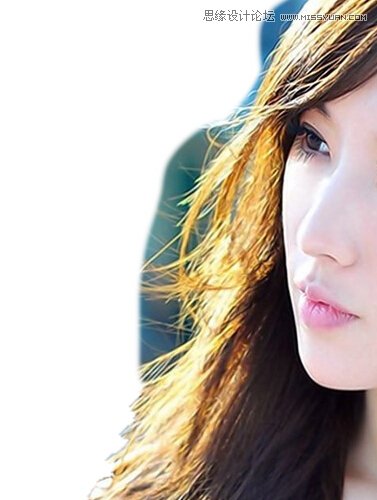 Photoshop快速的给人像照片抠头发教程