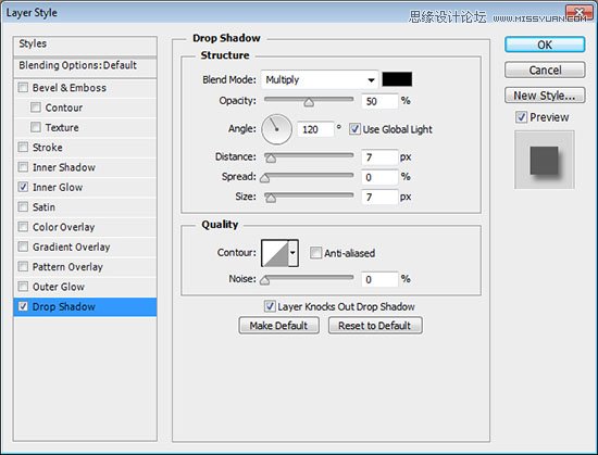 Photoshop设计简单的印花三角旗效果图
