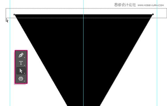 Photoshop设计简单的印花三角旗效果图