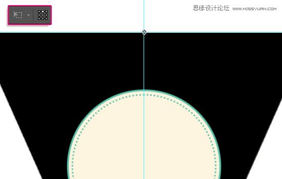 Photoshop设计简单的印花三角旗效果图