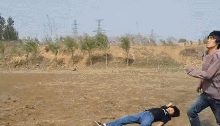 Photoshop制作超酷的武林高手动画效果