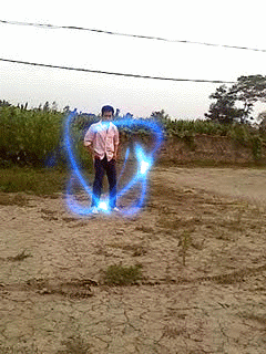 Photoshop制作超酷的武林高手动画效果