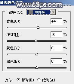 Photoshop调出树下清纯女孩唯美蓝色效果