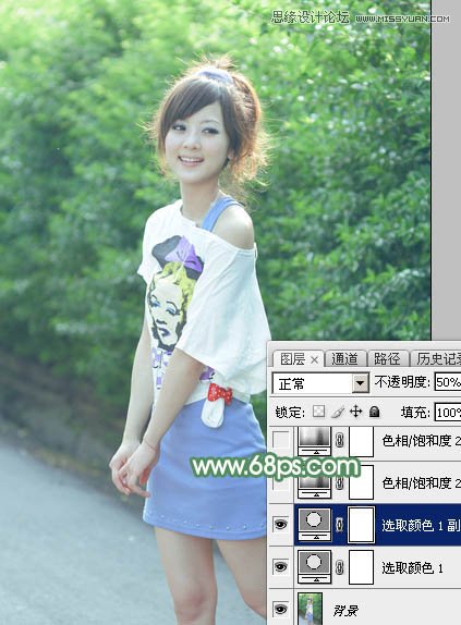 Photoshop调出果子照片唯美的小清新色调