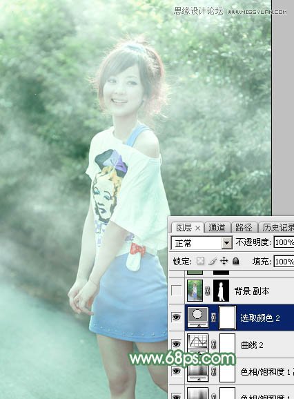 Photoshop调出果子照片唯美的小清新色调