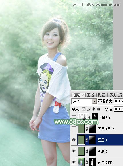Photoshop调出果子照片唯美的小清新色调