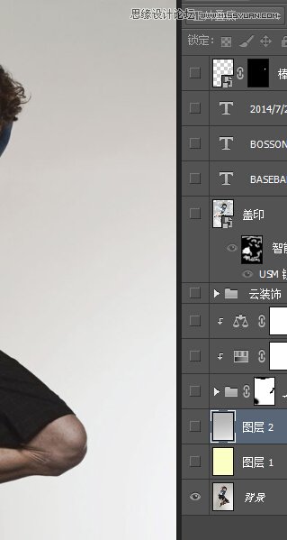 Photoshop合成创意夸张的棒球男孩海报效果