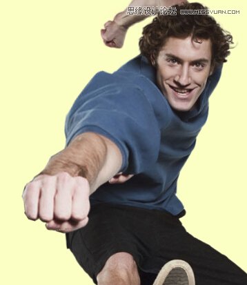 Photoshop合成创意夸张的棒球男孩海报效果