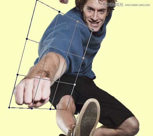 Photoshop合成创意夸张的棒球男孩海报效果