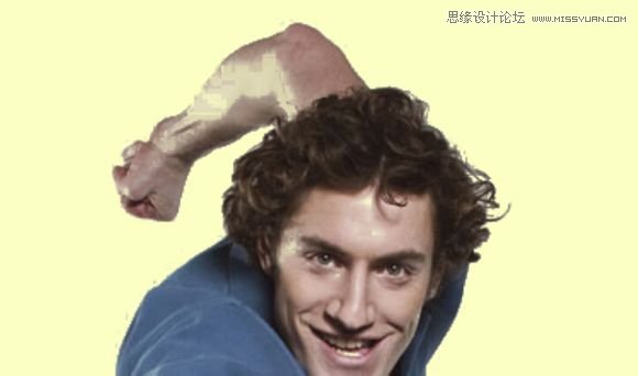 Photoshop合成创意夸张的棒球男孩海报效果