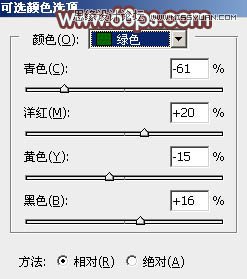 Photoshop调出外景人像秋季红褐色调