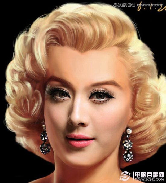 Photoshop巧用蒙版给美女人像换脸