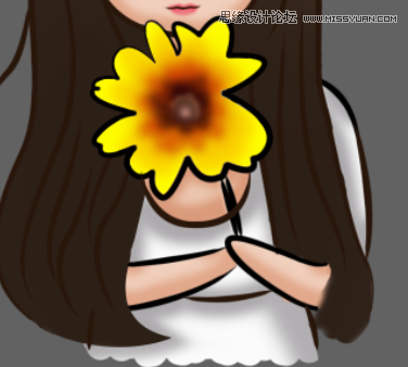 Photoshop把真人照片转成可爱的Q版漫画