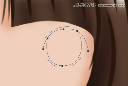 Photoshop把真人照片转成可爱的Q版漫画