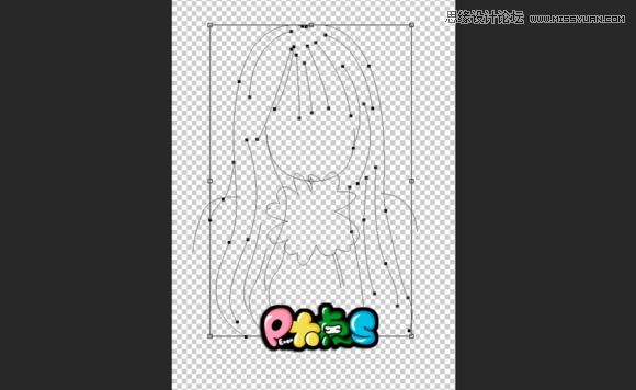 Photoshop把真人照片转成可爱的Q版漫画