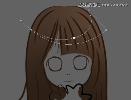 Photoshop把真人照片转成可爱的Q版漫画