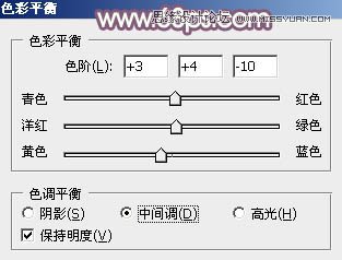 Photoshop调出外景美女甜美的逆光效果
