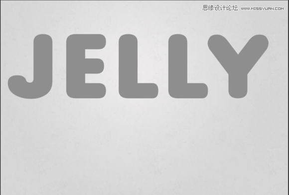 Photoshop设计美味的果冻豆艺术字