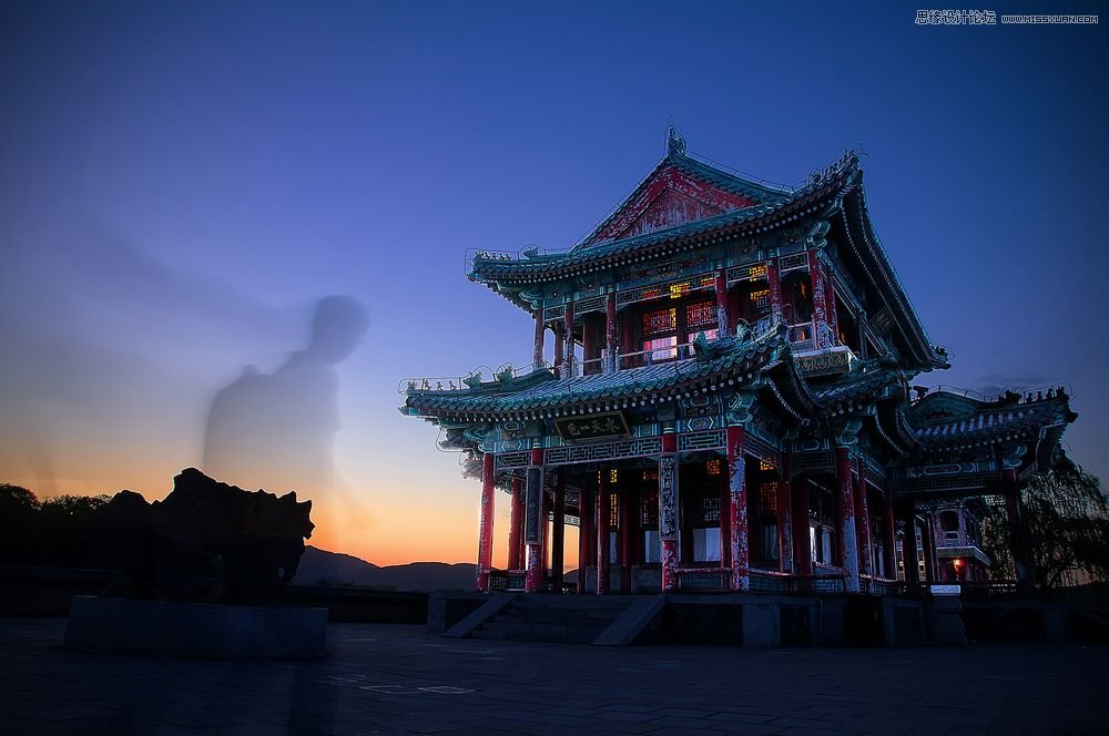 Photoshop调出个性的人像曝光效果图