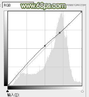 Photoshop调出树下女孩青色通透肤色