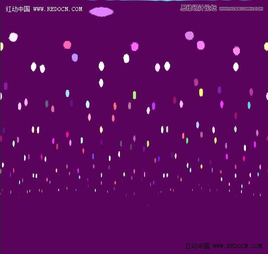 Photoshop绘制立体效果的烟花绽放效果