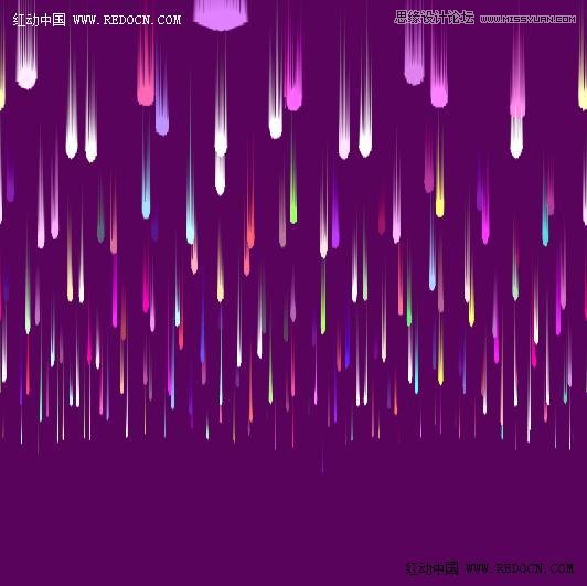 Photoshop绘制立体效果的烟花绽放效果