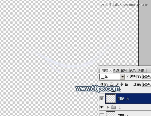 Photoshop绘制唯美抽象的花朵教程
