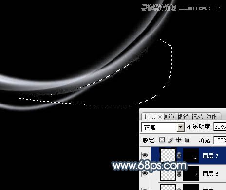 Photoshop绘制唯美抽象的花朵教程