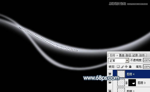 Photoshop绘制唯美抽象的花朵教程