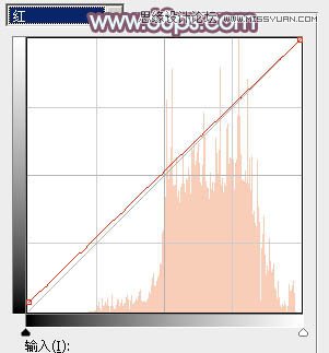 Photoshop调出果子美女照片唯美的淡红效果