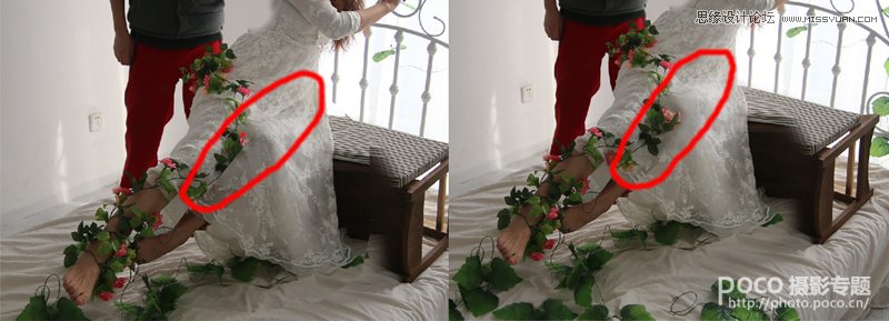 Photoshop合成创意的悬浮人像场景