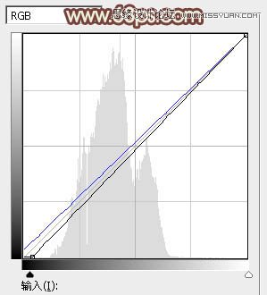 Photoshop调出江边美女唯美的淡黄肤色