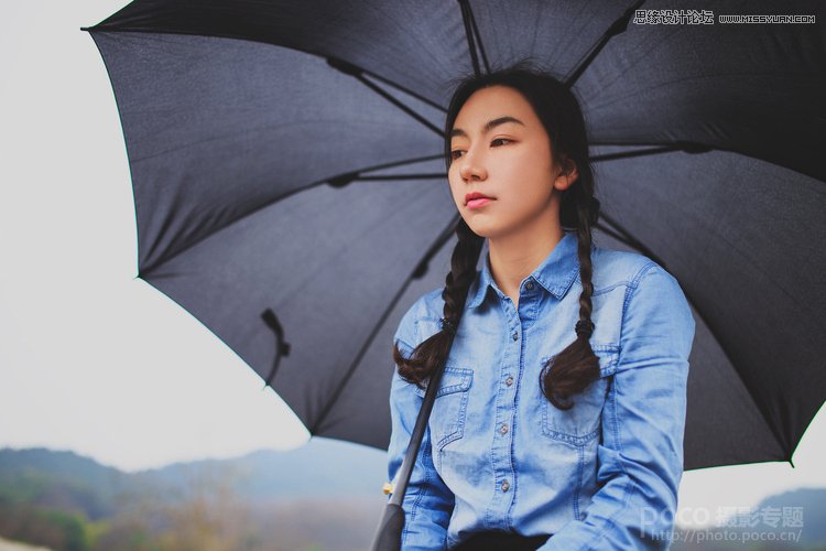 Photoshop调出人像模特肤色柔美的自然肤色