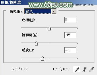 Photoshop调出公园女孩淡雅的绿色效果