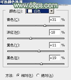 Photoshop调出公园女孩淡雅的绿色效果