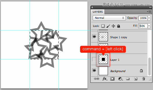 Photoshop巧用自定义形状快速打造图案