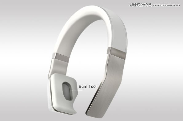 Photoshop设计时尚大气的高质感耳机教程