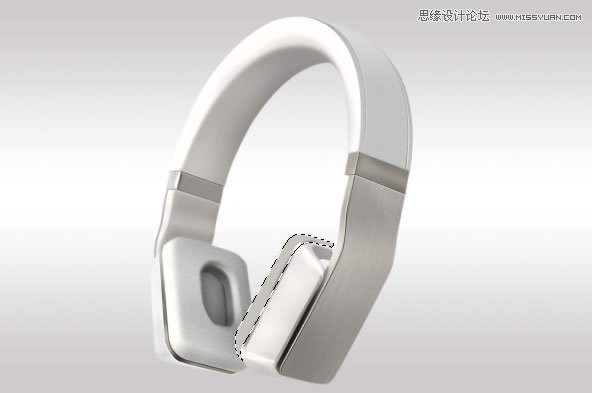 Photoshop设计时尚大气的高质感耳机教程
