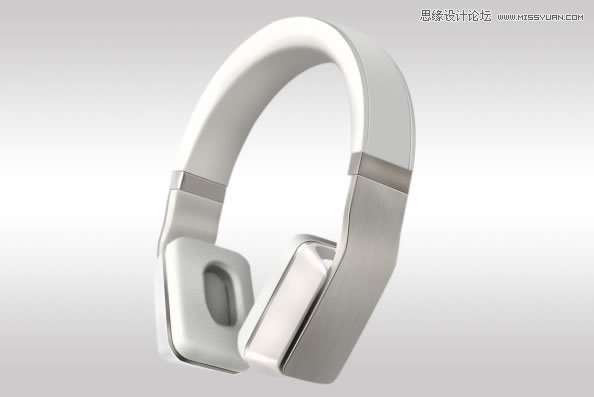 Photoshop设计时尚大气的高质感耳机教程