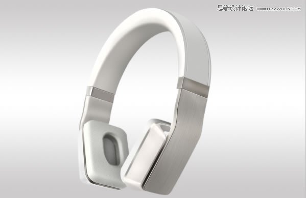 Photoshop设计时尚大气的高质感耳机教程