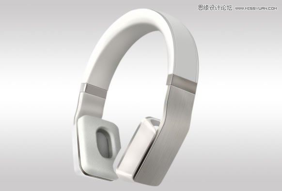 Photoshop设计时尚大气的高质感耳机教程