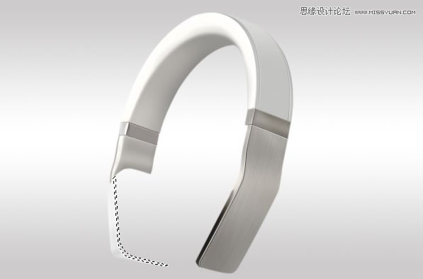 Photoshop设计时尚大气的高质感耳机教程