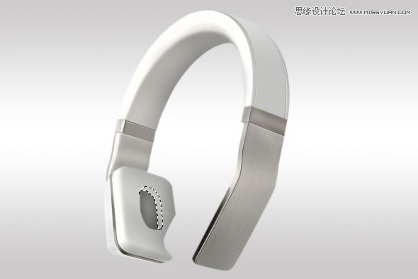 Photoshop设计时尚大气的高质感耳机教程
