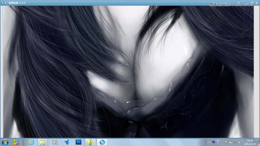 Photoshop绘制美丽的CG少女教程