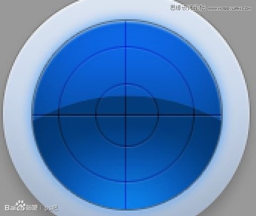 Photoshop制作雷达显示屏转动动画效果