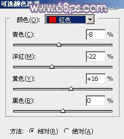 Photoshop调出河边美女梦幻紫色风格